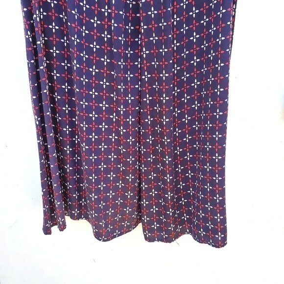 Anthropologie Cartonnier Wide Leg Star Flower Print Palazzo Pants 14 NWT - Picture 4 of 12